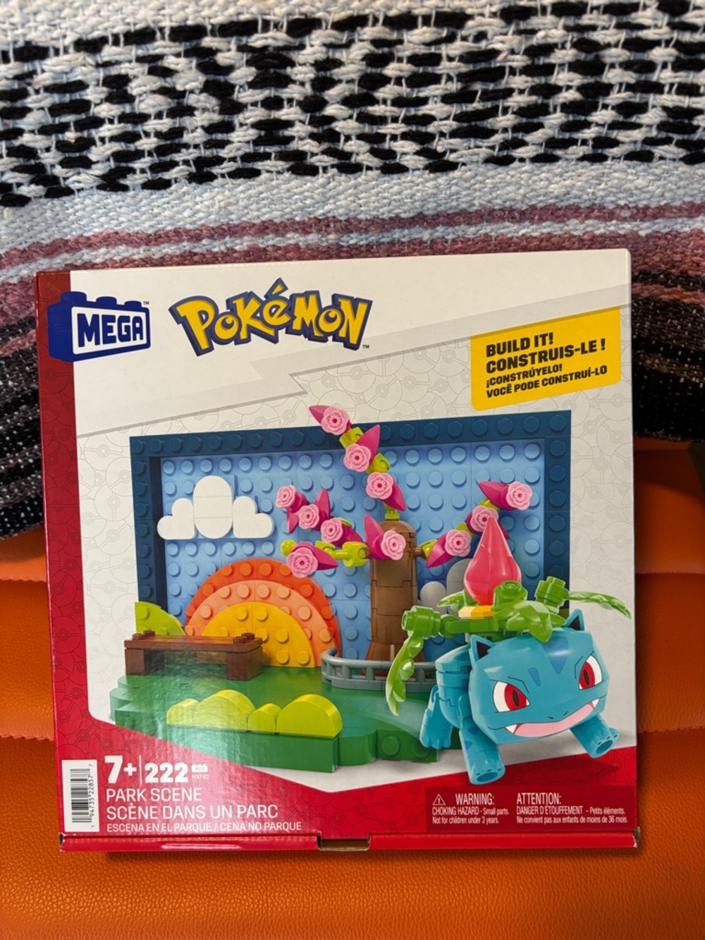 Mega Pokémon Bulbasaur Park Scene Building Set